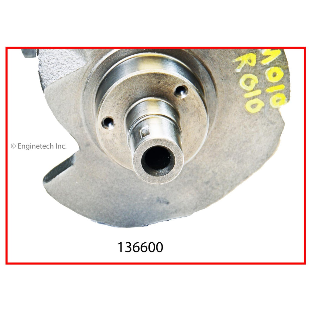Enginetech Remanufactured Engine Crankshaft Kit with Main and Rod Bearings for Dodge Caravan and Dakota