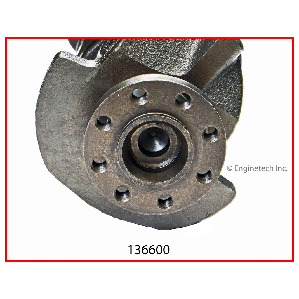 Enginetech Remanufactured Engine Crankshaft Kit with Main and Rod Bearings for Dodge Caravan and Dakota