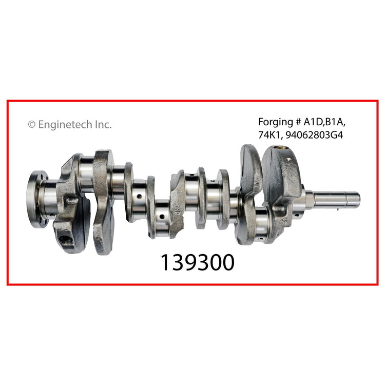 Enginetech Remanufactured Engine Crankshaft Kit with Main and Rod Bearings for Chrysler 300M & Concorde