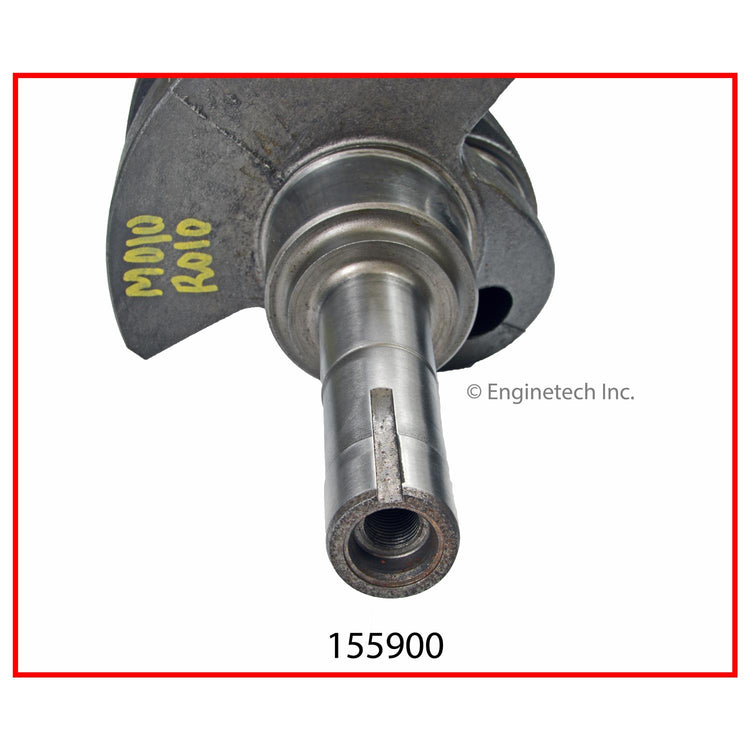 Enginetech Remanufactured Engine Crankshaft Kit with Main and Rod Bearings for Ford 300 and F-100 Models