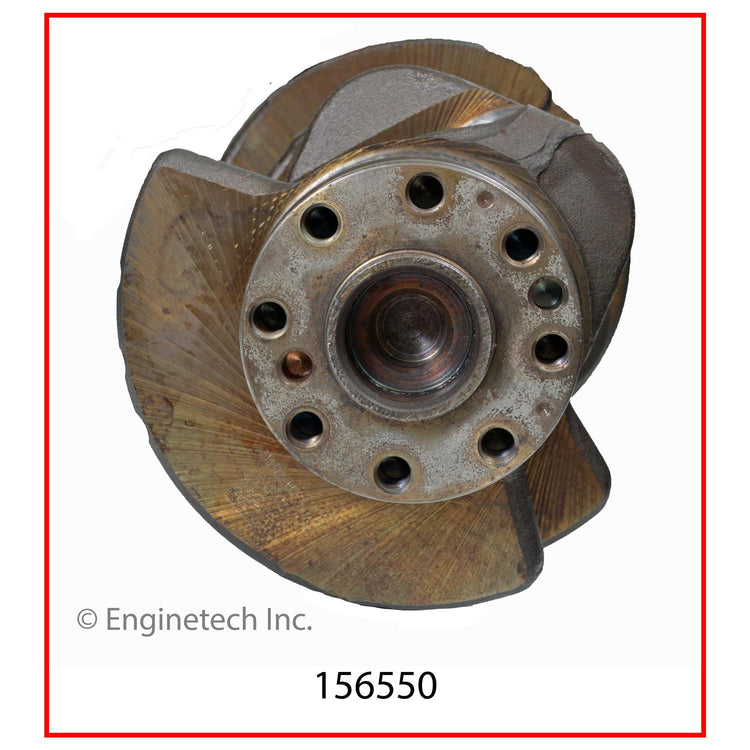 Enginetech Remanufactured Engine Crankshaft Kit with Main and Rod Bearings for Ford Vehicles