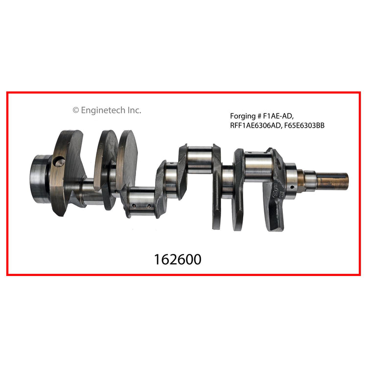 Enginetech Remanufactured Engine Crankshaft Kit with Main and Rod Bearings for 2004 Ford Vehicles