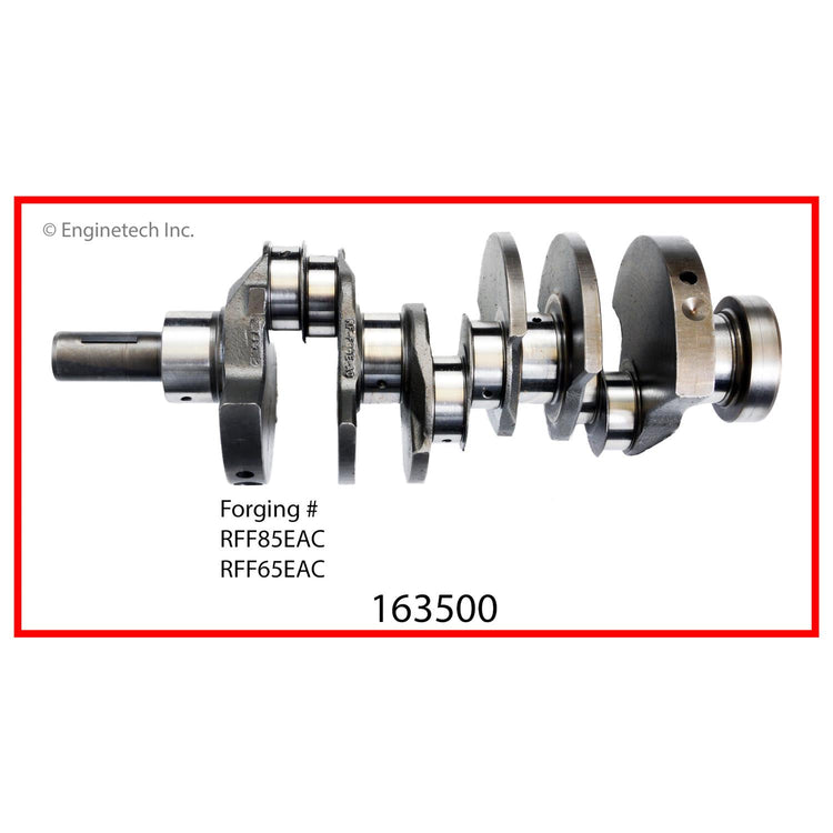 Enginetech Remanufactured Engine Crankshaft Kit with Main and Rod Bearings for Ford and Mercury Vehicles