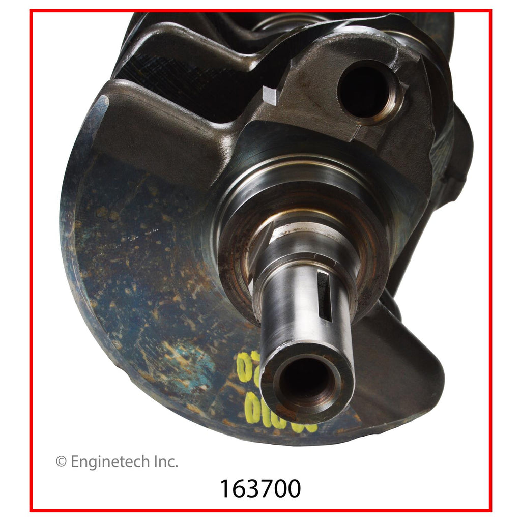 Enginetech Remanufactured Engine Crankshaft Kit with Main and Rod Bearings – Part 163700