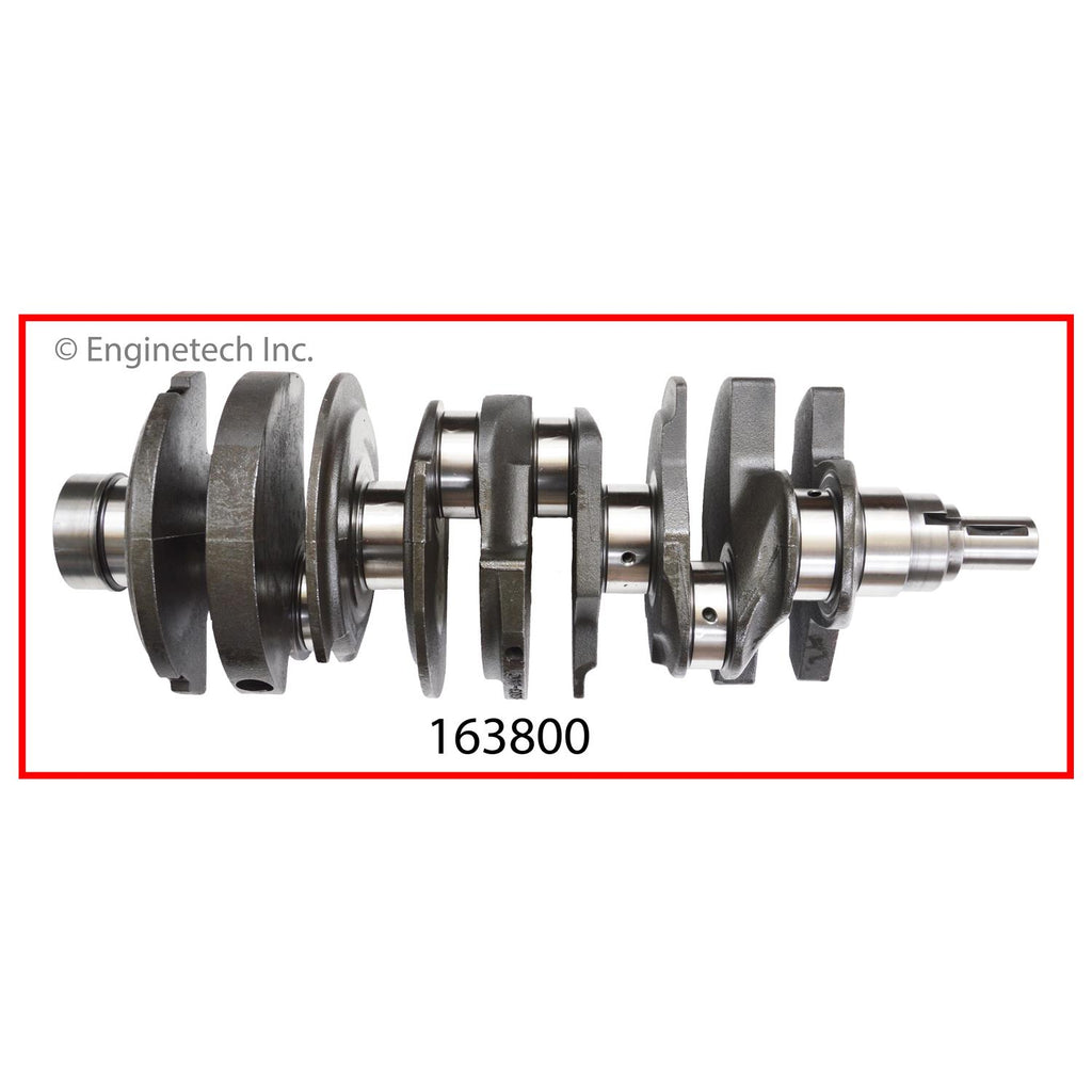 Enginetech Remanufactured Engine Crankshaft Kit with Main and Rod Bearings for Ford and Mercury Vehicles