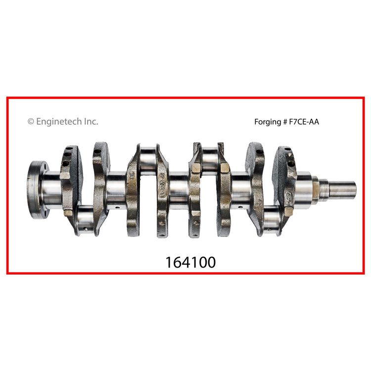Enginetech Remanufactured Engine Crankshaft Kit with Main and Rod Bearings for Ford Focus and Escort