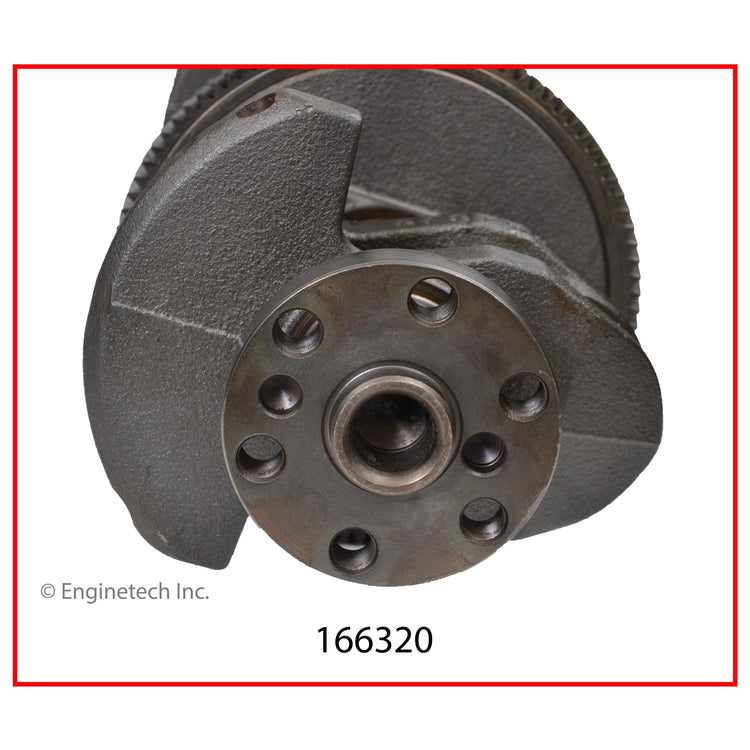 Enginetech Remanufactured Engine Crankshaft Kit with Main and Rod Bearings for Ford and Mercury Vehicles