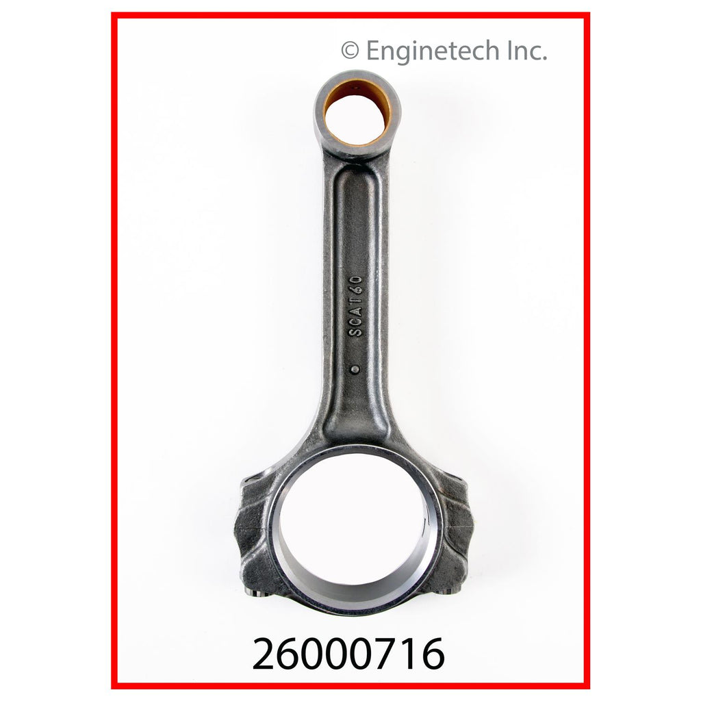 Enginetech High Performance Scat Engine Connecting Rod with Bolts – Part 26000716