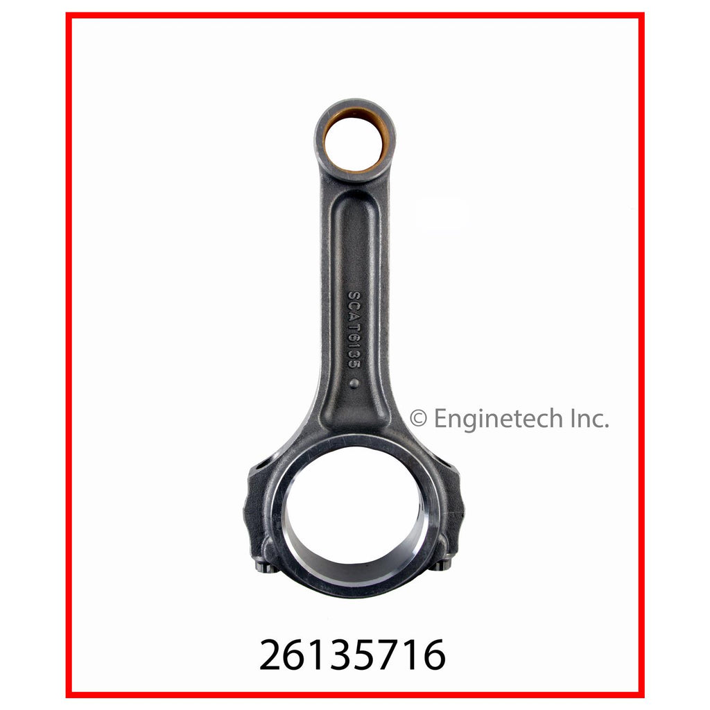 Enginetech High Performance SCAT Engine Connecting Rod with Bolts – Part #26135716