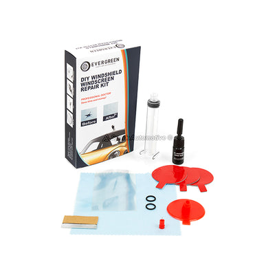 DIY Windshield Repair Kit For Chips & Cracks up To 2 Repairs
