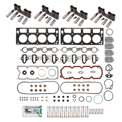 GM 5.3 AFM Lifter Replacement Kit Head Gasket Set, Head Bolts Lifters and Guides
