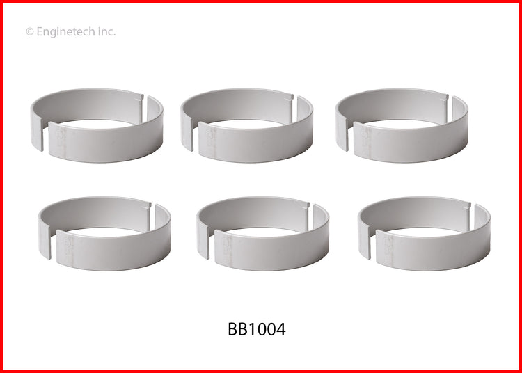 Enginetech BB1004STD Engine Full Connecting Rod Bearing Set for Kia and Hyundai Models