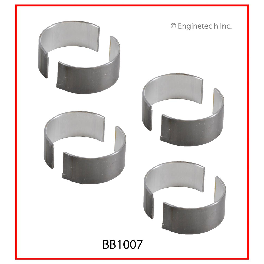 Enginetech BB1007STD Engine Full Connecting Rod Bearing Set for Hyundai and Kia Models