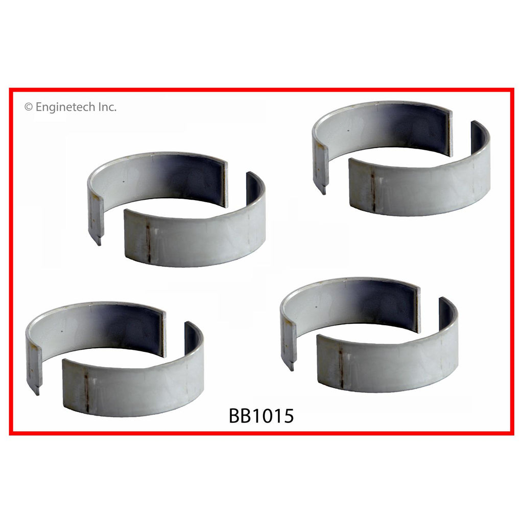 Enginetech BB1015.25 Engine Full Connecting Rod Bearing Set for 2004-2006 Vehicles