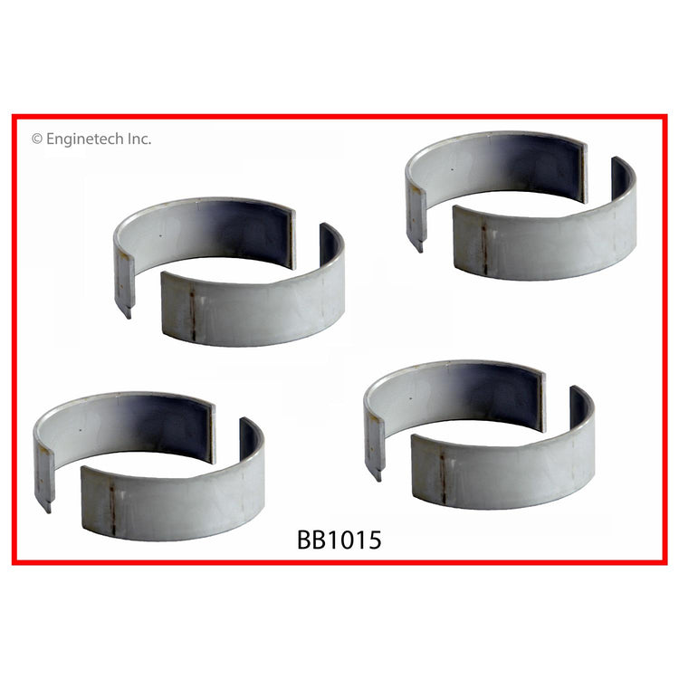 Enginetech BB1015.25 Engine Full Connecting Rod Bearing Set for 2004-2006 Vehicles
