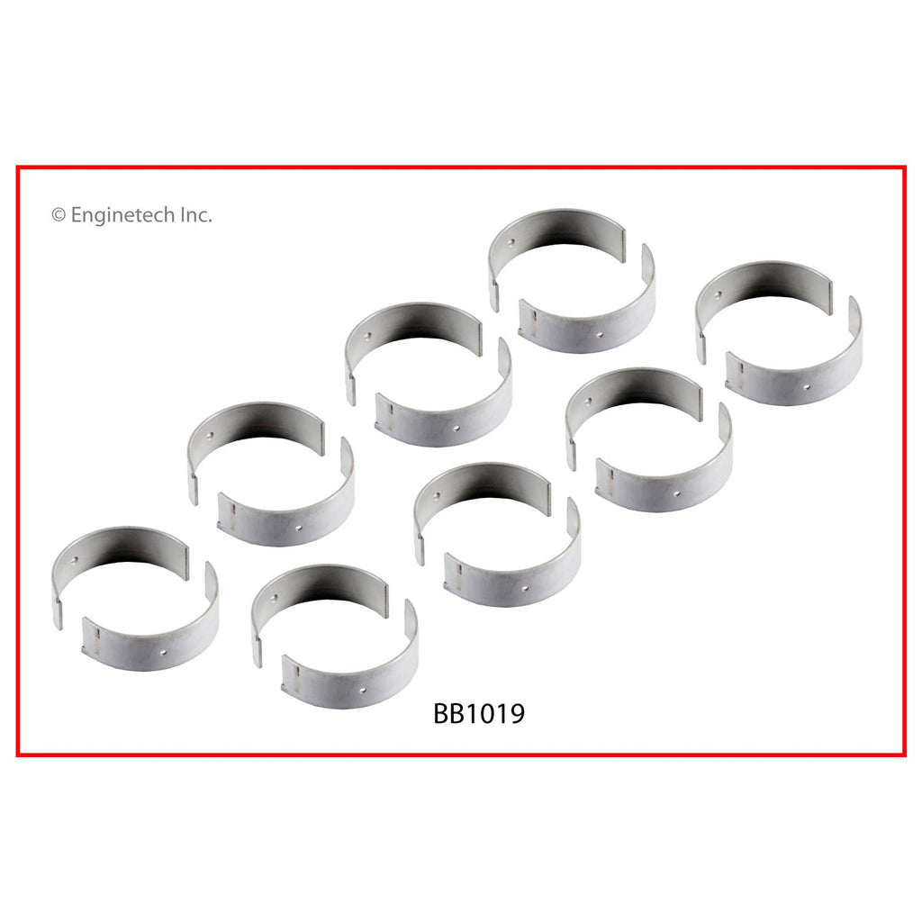 Enginetech BB1019STD Engine Full Connecting Rod Bearing Set for Nissan Vehicles