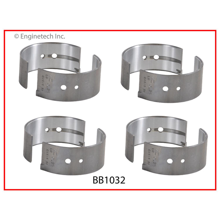 Enginetech BB1032.50 Engine Full Connecting Rod Bearing Set for Isuzu Models