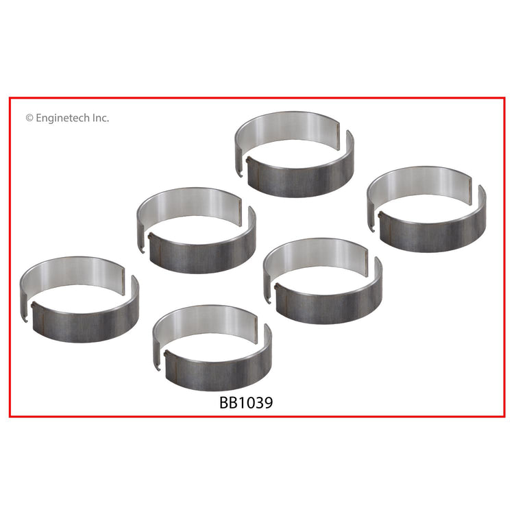 Enginetech BB1039STD Engine Full Connecting Rod Bearing Set for Audi Quattro and TT Models
