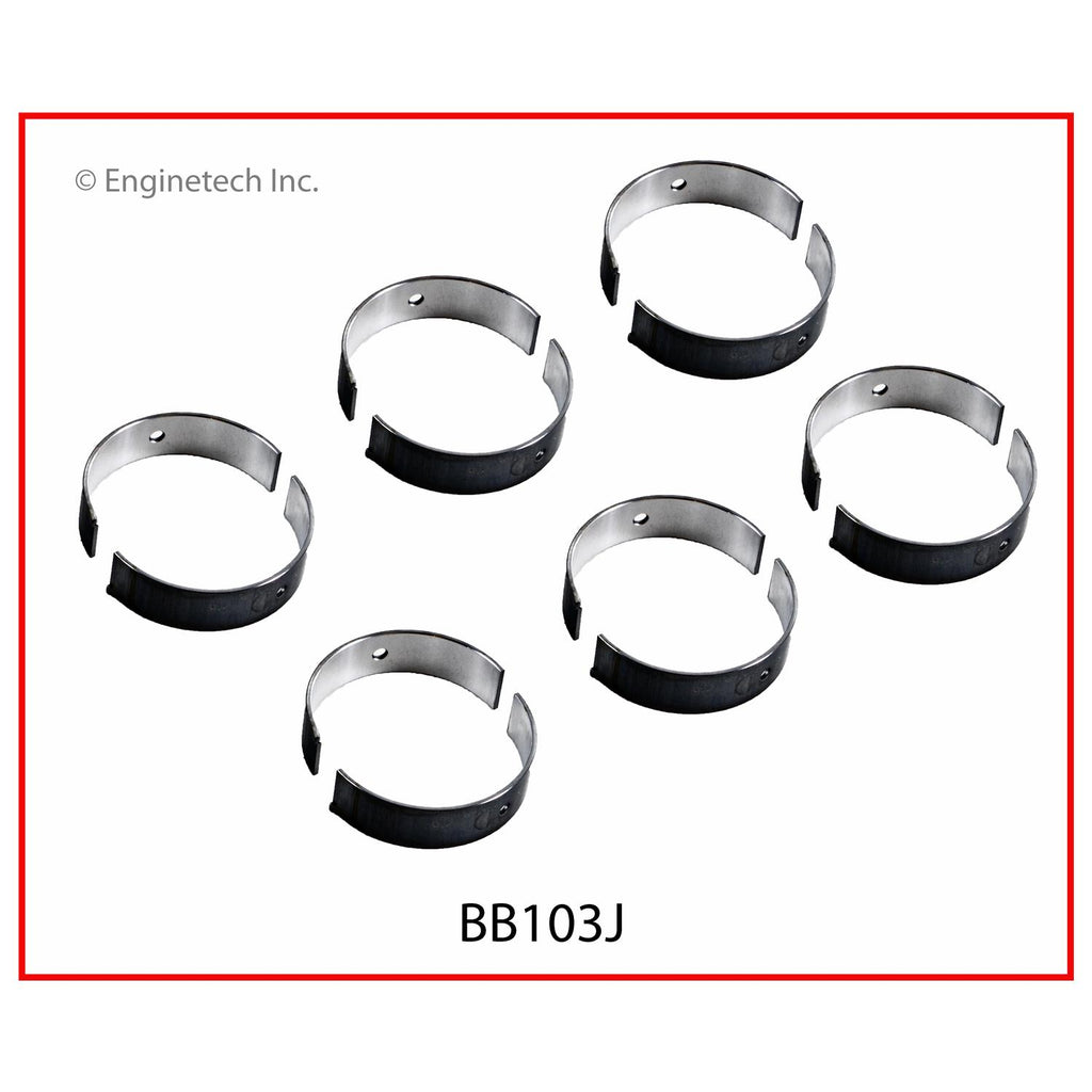 Enginetech BB103JSTD Engine Full Connecting Rod Bearing Set for Chrysler 300M and Concorde