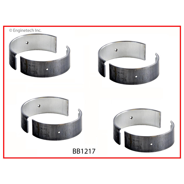 Enginetech BB1217STD Engine Full Connecting Rod Bearing Set for Toyota Celica and Corolla