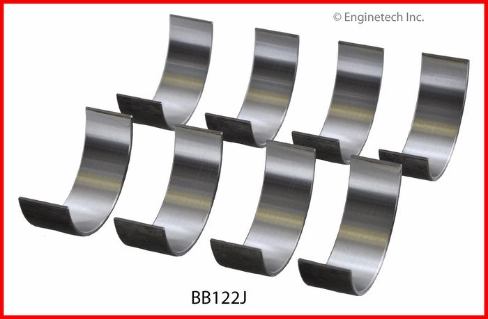 Enginetech BB122JSTD Engine Full Connecting Rod Bearing Set for Ford and Mazda Models