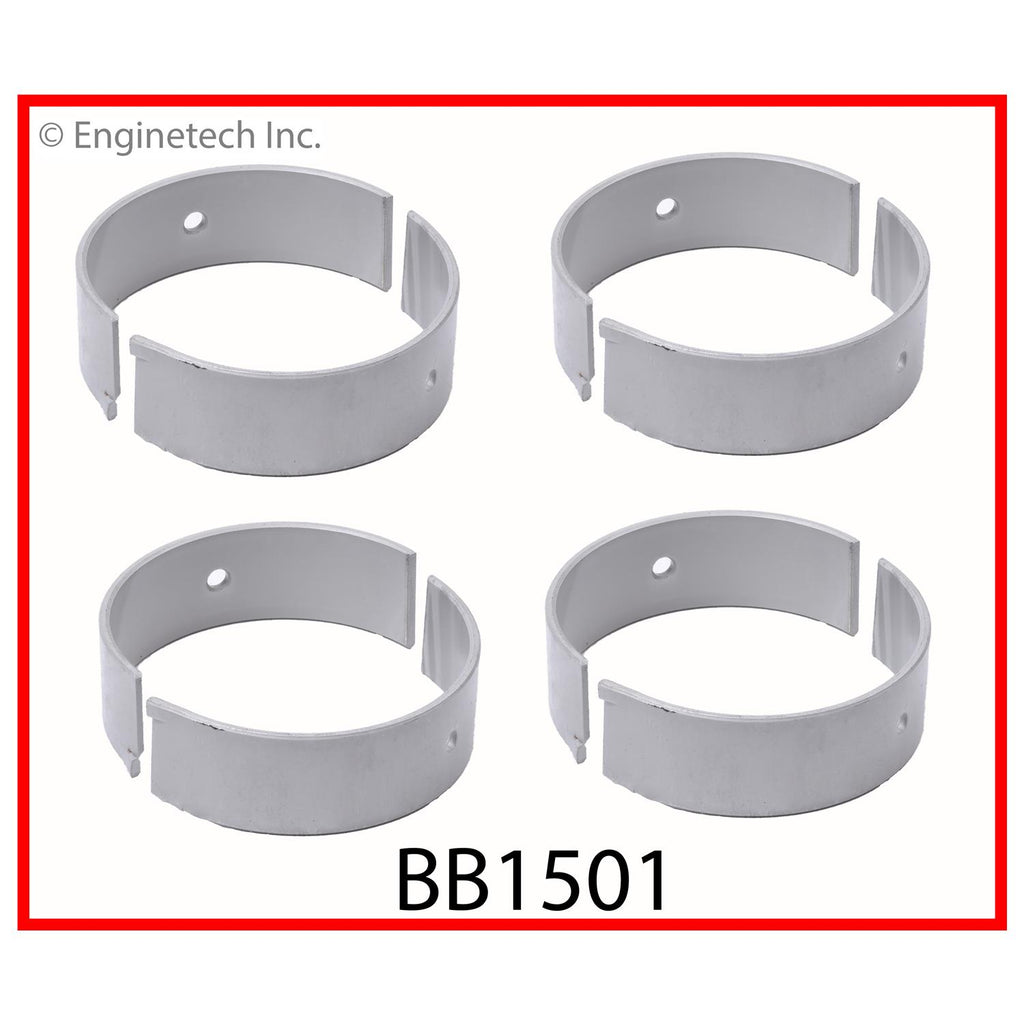 Enginetech BB1501STD Engine Full Connecting Rod Bearing Set for Honda Civic (2001-2005)