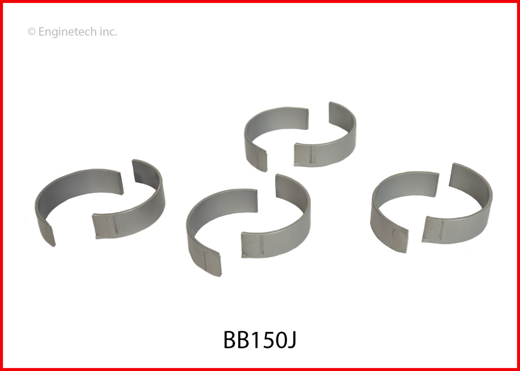 Enginetech BB150J010 Engine Full Connecting Rod Bearing Set for 2013-2015 Ford Models