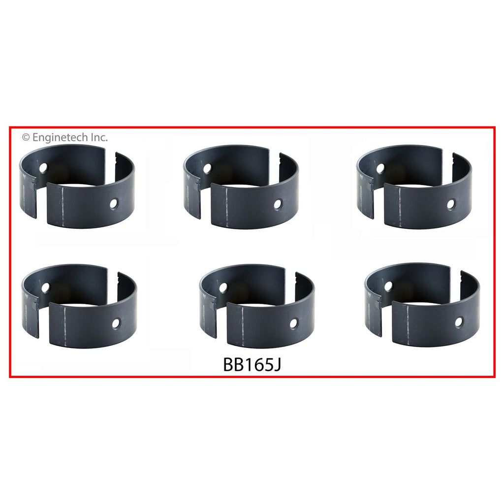 Enginetech BB165J030 Engine Full Connecting Rod Bearing Set for Classic Chevrolet Models