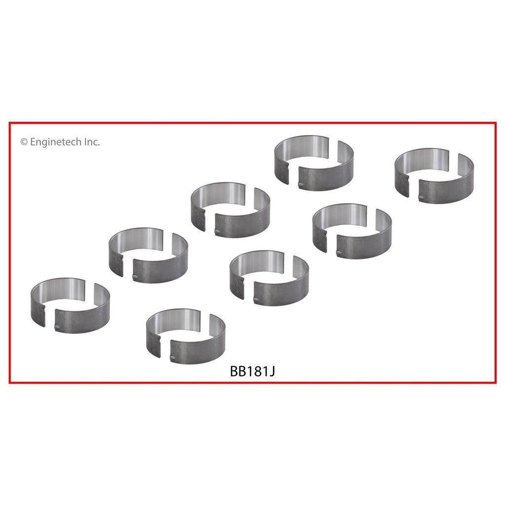 Enginetech BB181JSTD Engine Full Connecting Rod Bearing Set for Chrysler and Dodge Vehicles