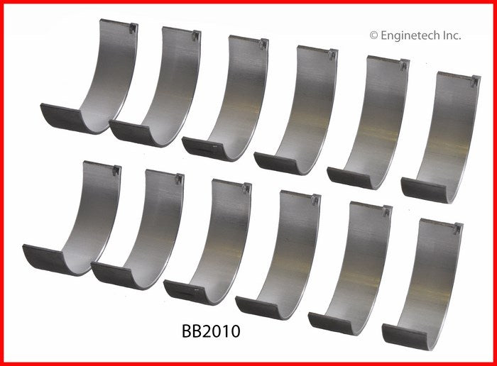 Enginetech BB2010STD Engine Full Connecting Rod Bearing Set for Mazda 626 (1993-2002)