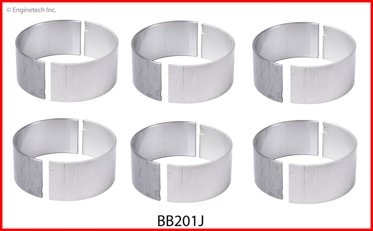 Enginetech BB201JSTD Engine Full Connecting Rod Bearing Set for Ram 2500 and 3500 (2012-2016)