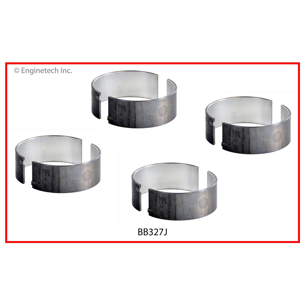 Enginetech BB327JSTD Engine Full Connecting Rod Bearing Set for Chrysler Vehicles