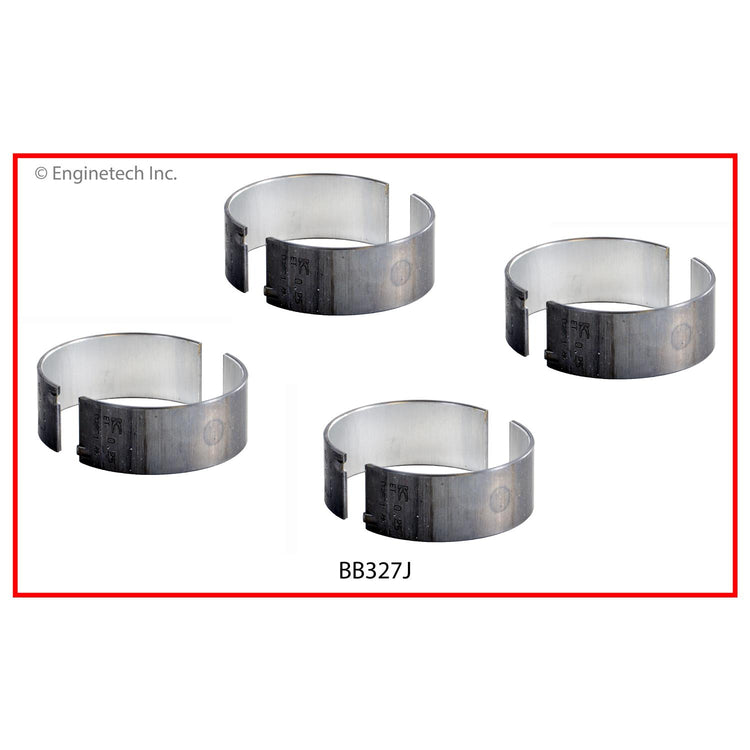 Enginetech BB327JSTD Engine Full Connecting Rod Bearing Set for Chrysler Vehicles