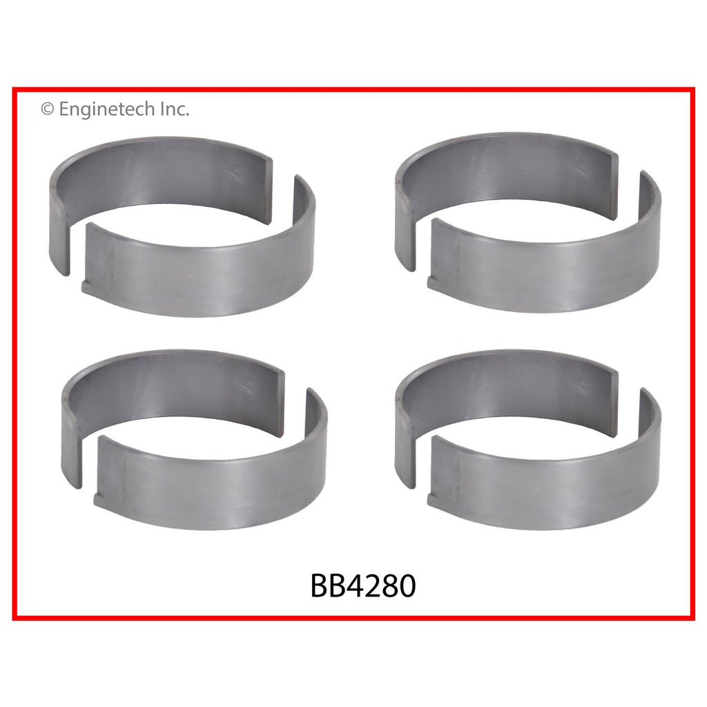 Enginetech BB4280STD Engine Full Connecting Rod Bearing Set for Subaru and Saab Vehicles