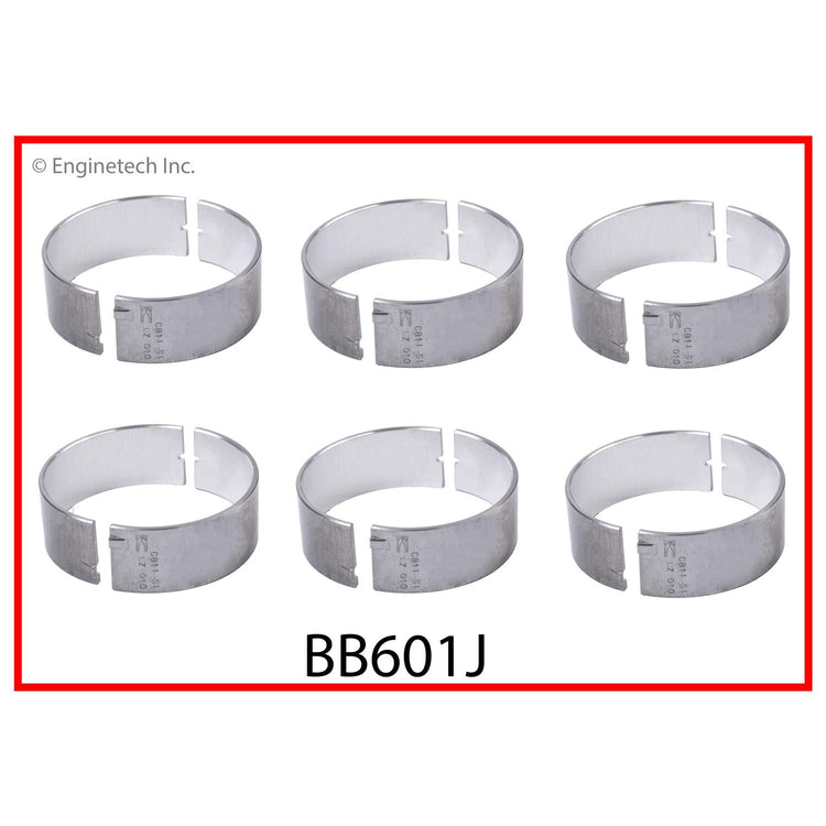 Enginetech BB601J010 Engine Full Connecting Rod Bearing Set for Buick Models