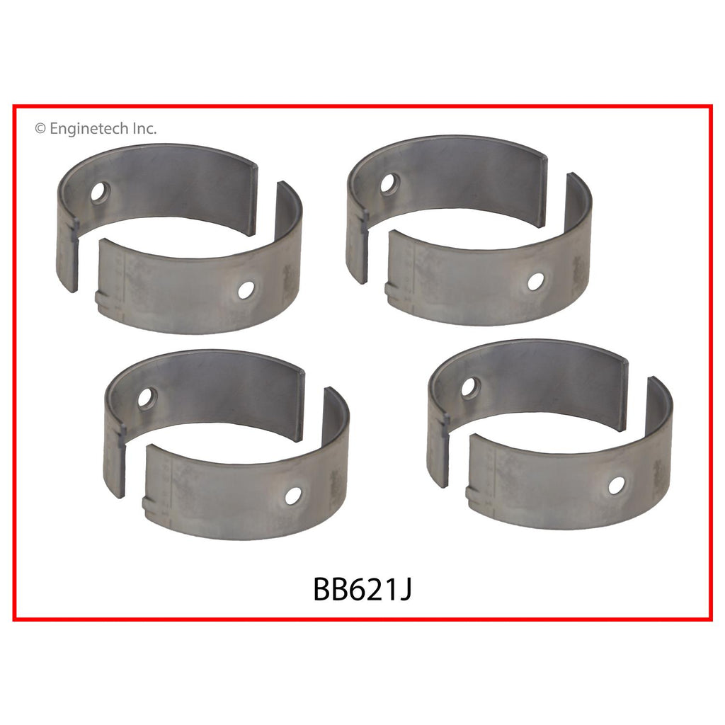 Enginetech BB621J.25 Engine Full Connecting Rod Bearing Set for Ford EXP and Escort