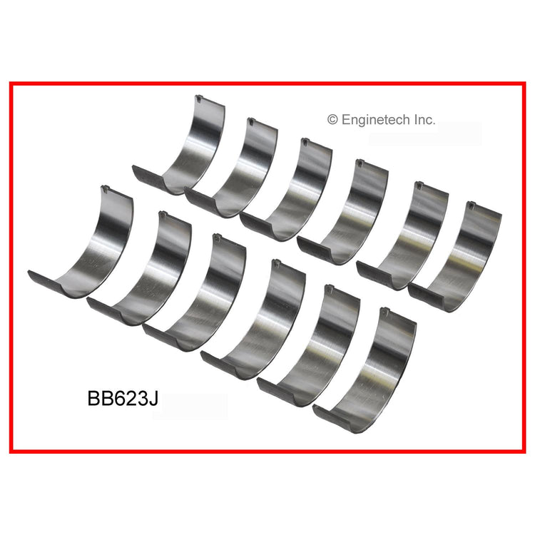 Enginetech BB623J040 Engine Full Connecting Rod Bearing Set for 2012 GMC and Chevrolet Trucks