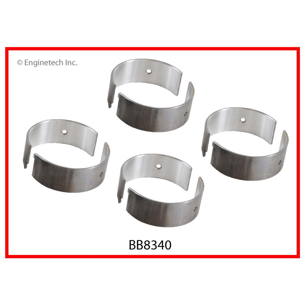 Enginetech BB8340STD Engine Full Connecting Rod Bearing Set for Suzuki Sidekick and Esteem