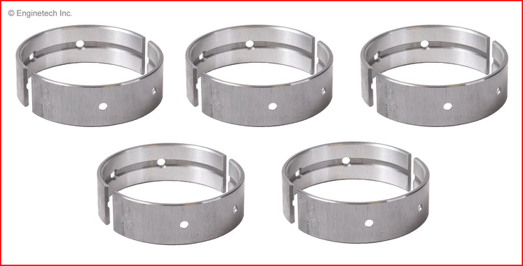 Enginetech BC1003STD Engine Full Crankshaft Main Bearing Set for Nissan Versa (2012-2017)