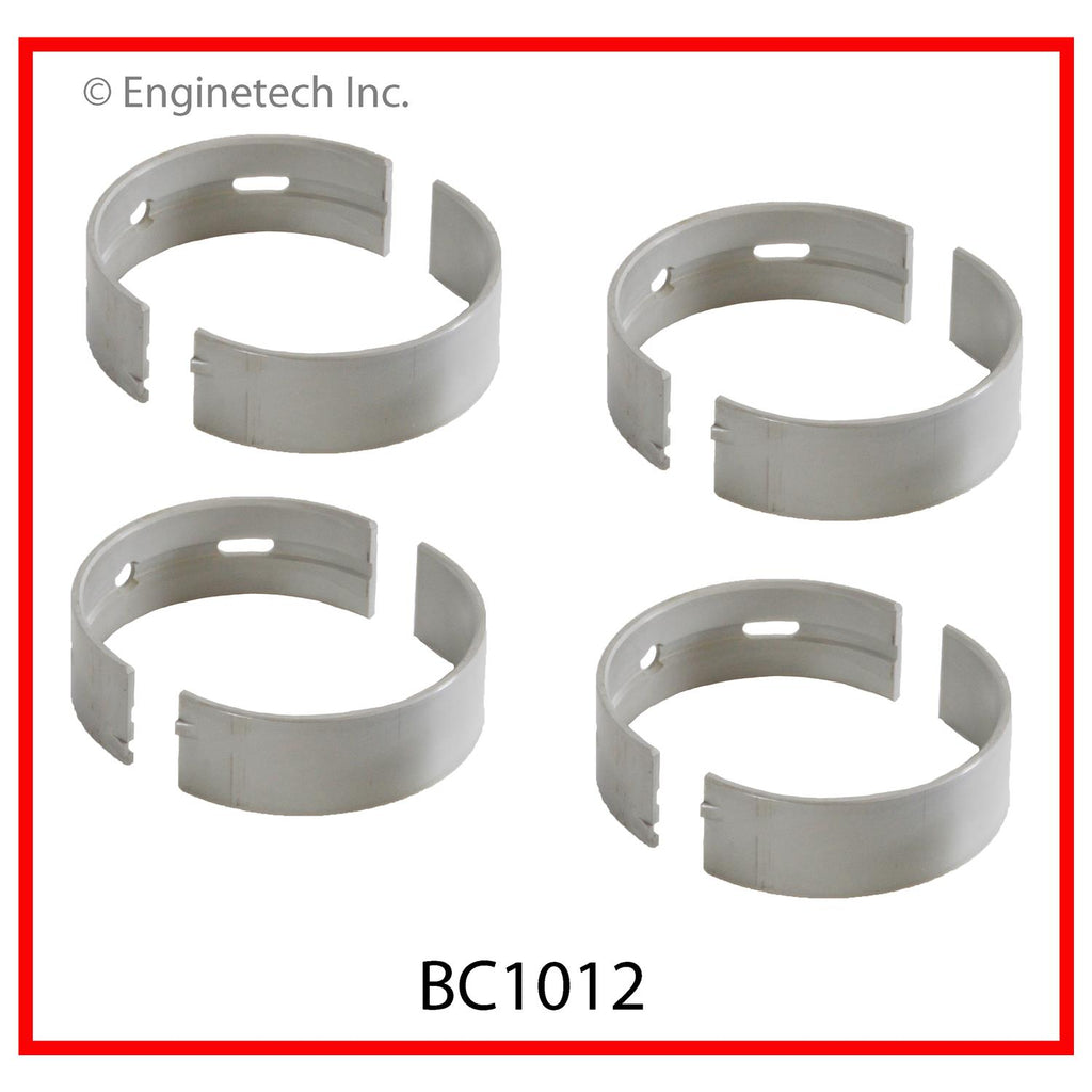 Enginetech BC1012STD Engine Full Crankshaft Main Bearing Set for Nissan 2012-2014 Models