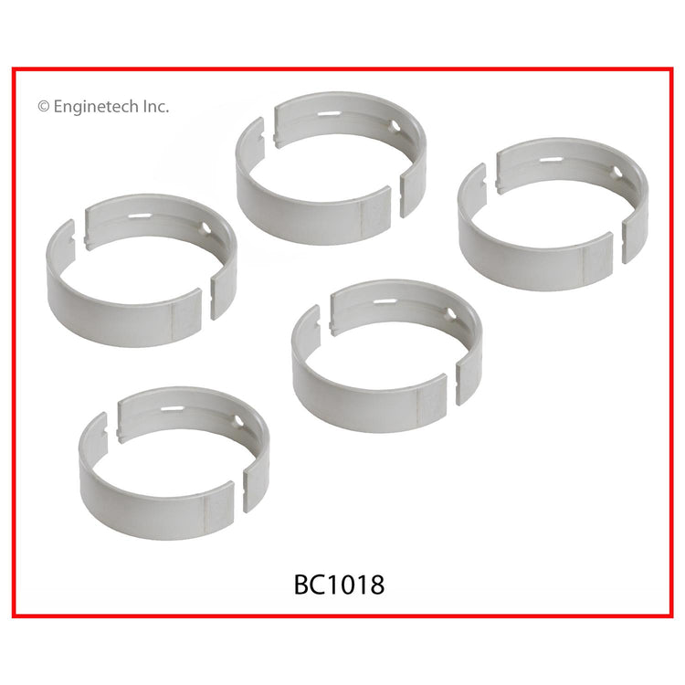 Enginetech BC1018STD Engine Full Crankshaft Main Bearing Set for Nissan Vehicles