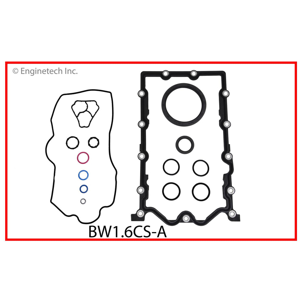 Enginetech Engine Lower End Gasket Set for BMW Mini Cooper (Part BW1.6CS-A)