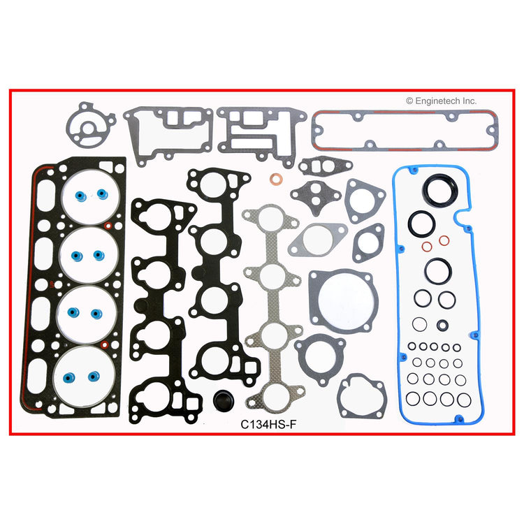 Enginetech C134HS-F Engine Cylinder Head Gasket Set for GMC and Chevrolet Cars and Trucks
