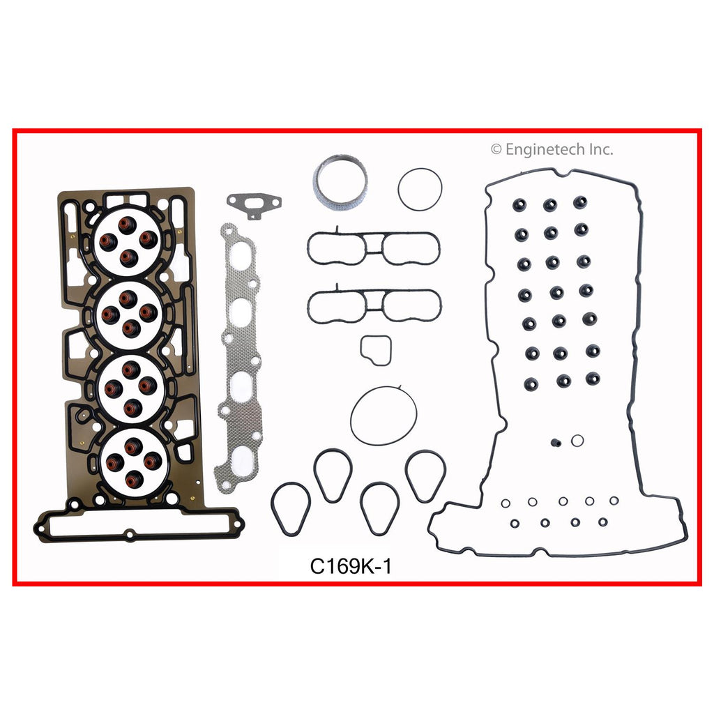 Enginetech C169K-1 Full Engine Gasket Set for GMC and Chevrolet Cars and Trucks