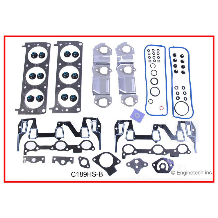 Enginetech C189HS-BWB Engine Cylinder Head Gasket Set for GM / Chevrolet Cars and Trucks