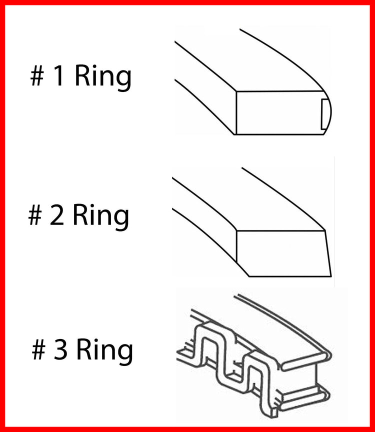 Enginetech C37796-020 Engine Premium Piston Ring Complete Set for Select Vehicles