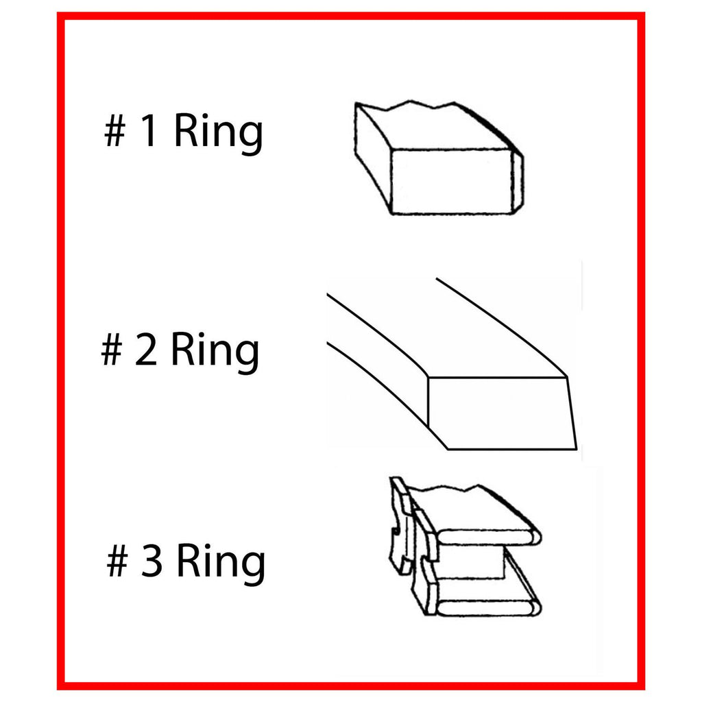 Enginetech C74014-STD Engine Premium Piston Ring Complete Set for Dodge and Plymouth Colt