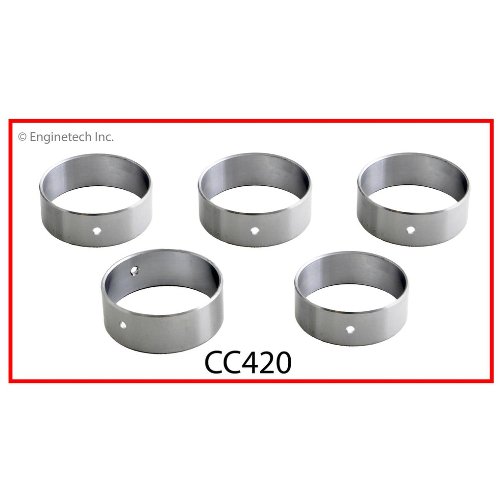 Enginetech CC420 Engine Complete Camshaft Bearing Set for Domestic and Import Engines