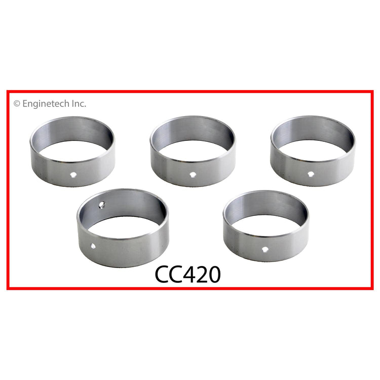 Enginetech CC420 Engine Complete Camshaft Bearing Set for Domestic and Import Engines