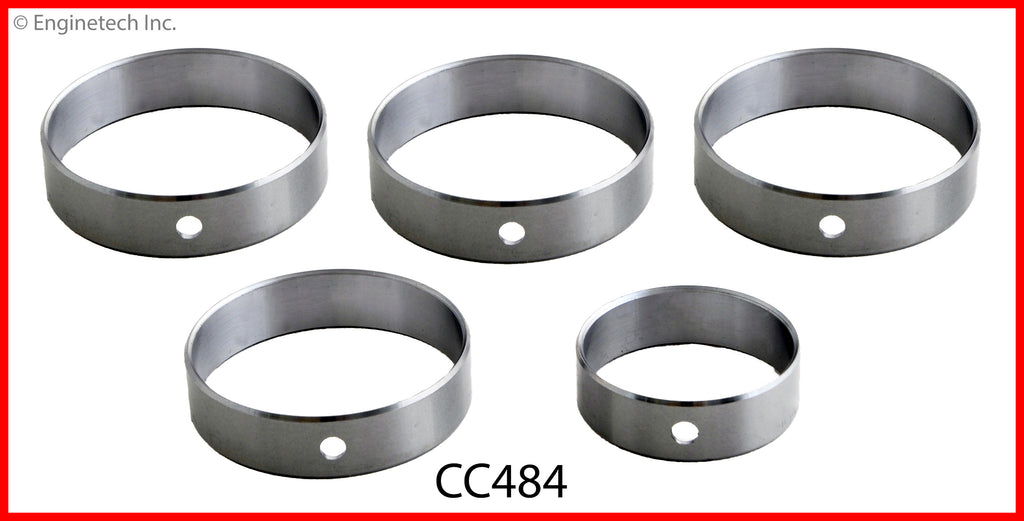 Enginetech CC484 Engine Complete Camshaft Bearing Set for Dodge and Ch ...